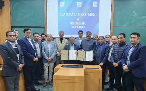 IIM Jammu Hosts Meeting of Partner Institutions for LEAD Initiative as part of Nation Building