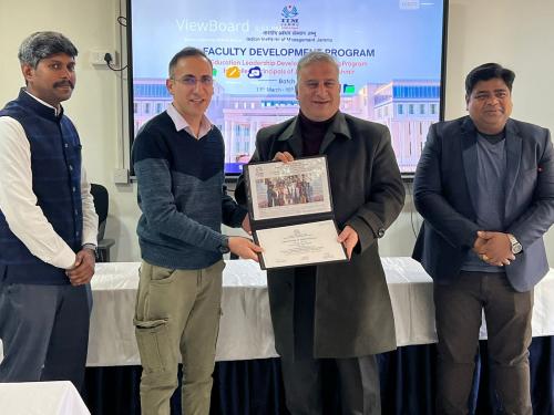 IIM Jammus Education Leadership Training Program for the College Principals of Jammu and Kashmir (IIIrd Batch) Concludes on a High Note