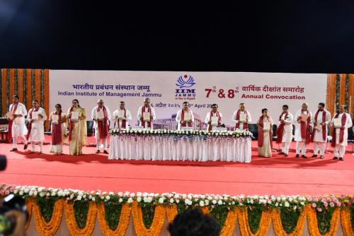 IIM Jammu’s 07 and 08 Convocation: A Testament to Leadership, Learning and Academic Excellence