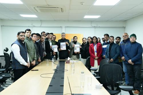 MGNF IIM Jammu newsletter, “Grassroots Gazette” unveiled on the eve of Republic Day