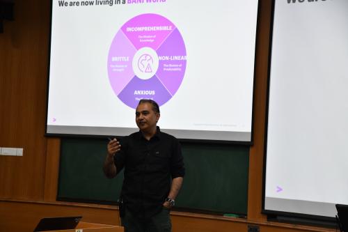 IIM Jammu hosts a Guest Lecture on, “Entrepreneurship in Management Consulting” by Mr. Avnish Sabharwal, MD, Accenture Strategy